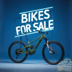 Green-colored bike for sale