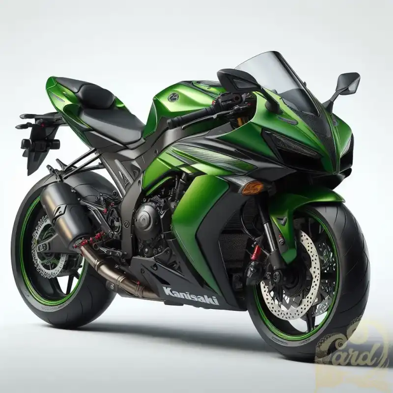 Green Kawasaki Ninja 2020