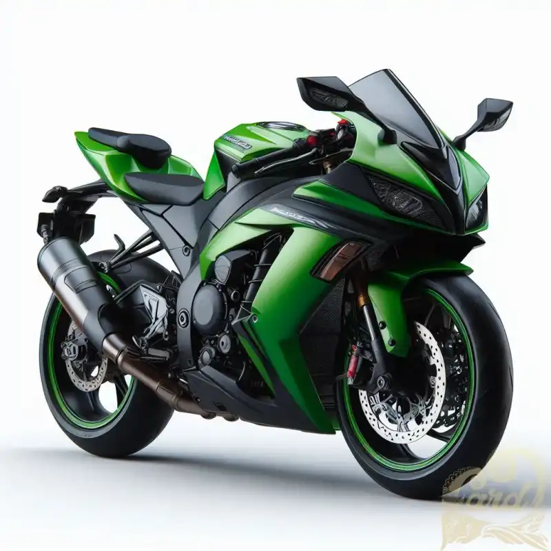 Green Kawasaki Ninja 2020