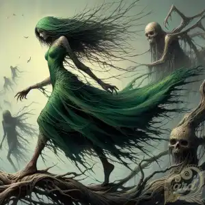 Green mistress of darkness