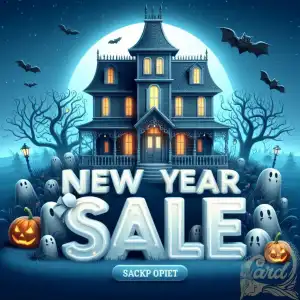 Haunted House Promotion Poster