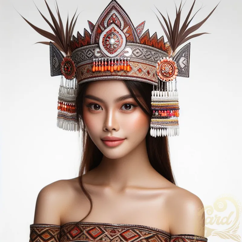 headdress tribal Bugis tribe