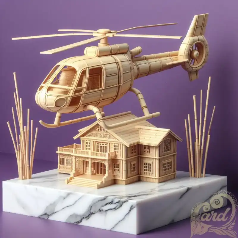 Helikopter bamboo