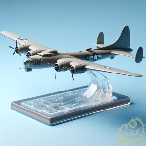 Historic WWII Bomber Model