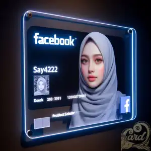 hologram card Facebook