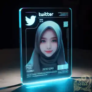 hologram card Twitter