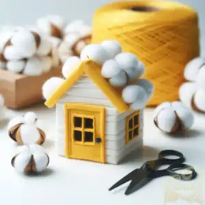 house cotton yellow