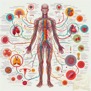 Human Circulatory System Infographic