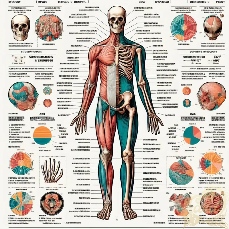 Human Skeleton Infographic