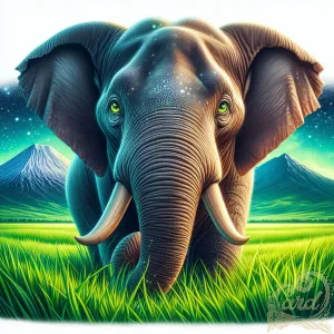 Idzey the Borneo elephant