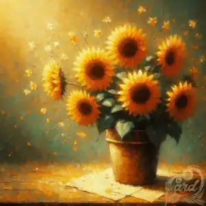 Impressionist Sunflower