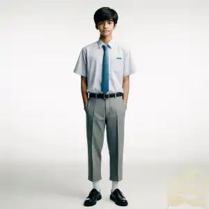 Indonesian Boy - SMA Uniform