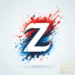 Ink Splatter Z Logo