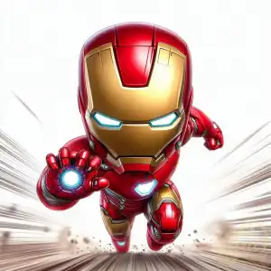 Iron Man Pixar Style