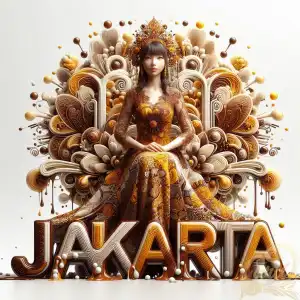 jakarta batik woman logo
