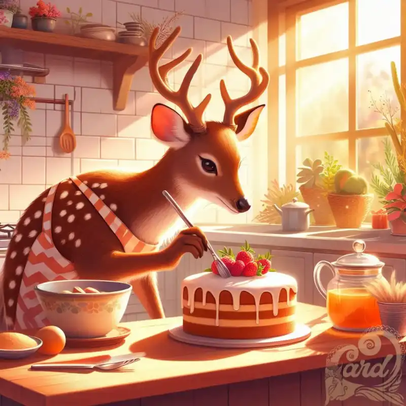 javan Deer cake