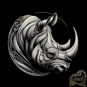 Javan rhino Tatto