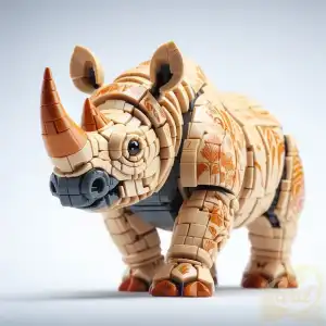 Javan Rhinoceros lego