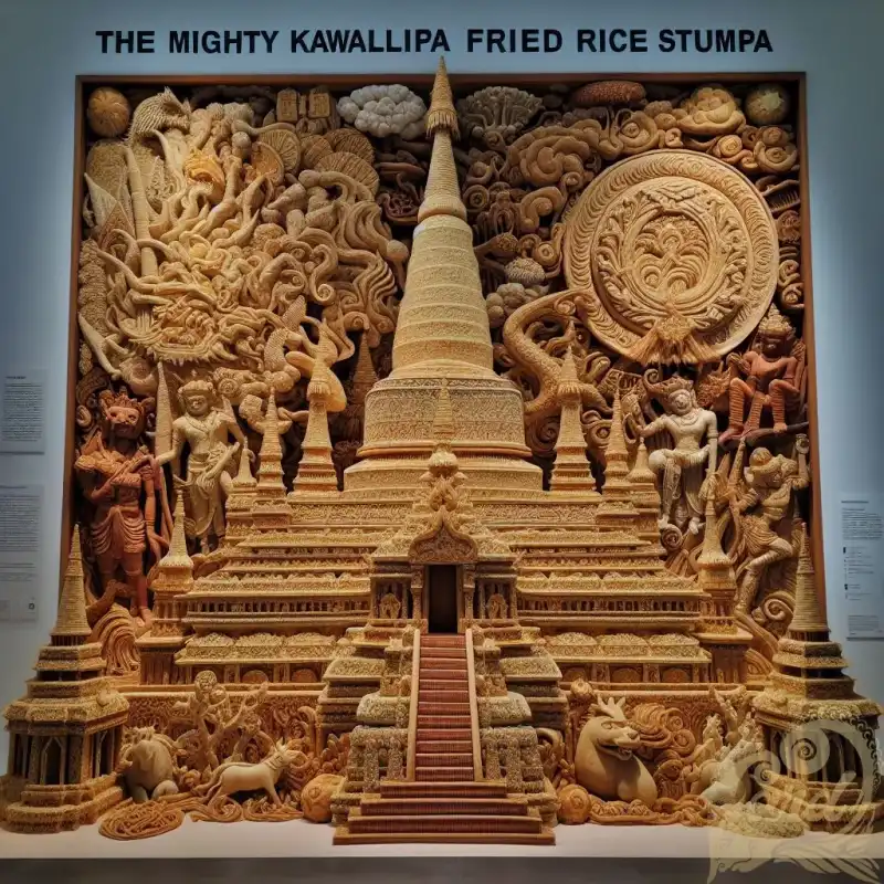 Kawali Fried Rice Stupa