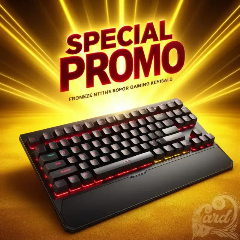 Keyboard Gaming Poster