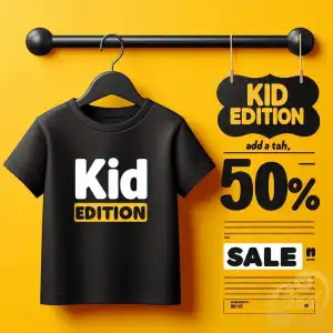 Kid Black T-Shirt