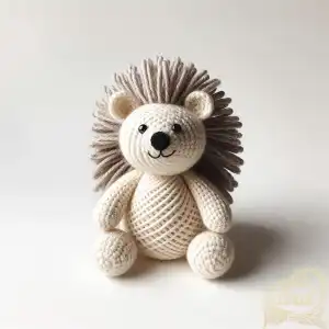 Knitted Porcupine