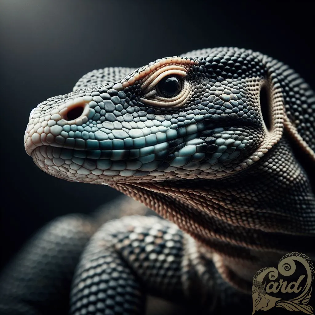 Komodo Dragon Portrait