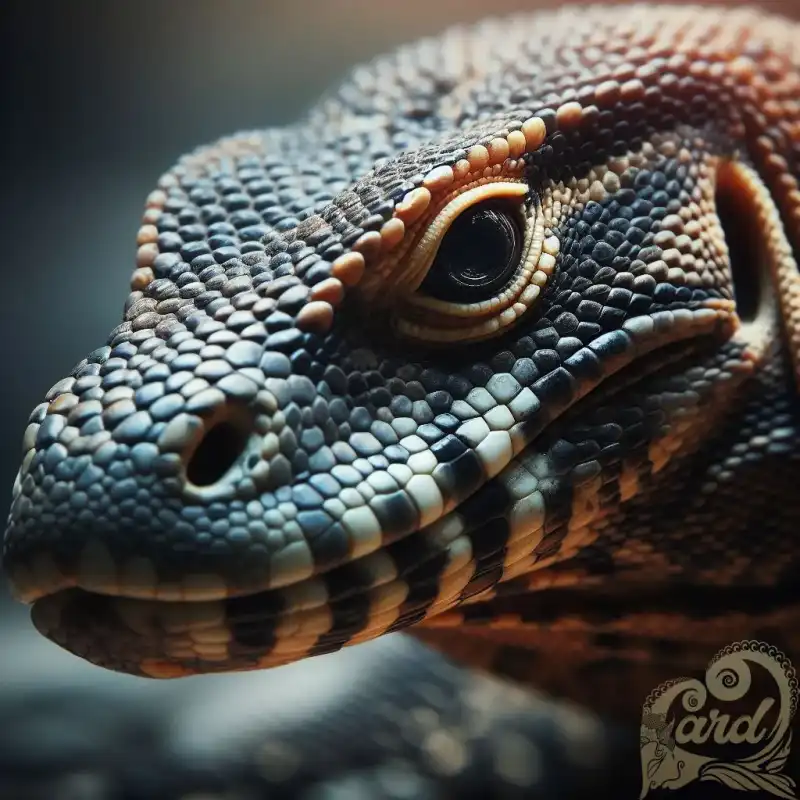 Komodo Dragon Portrait