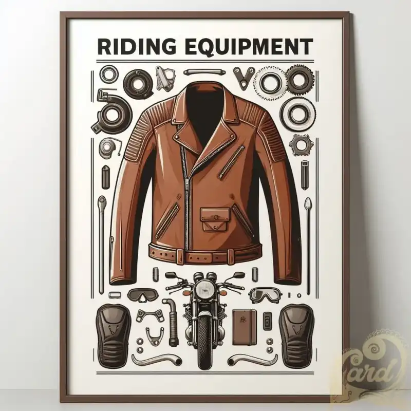 leather jeacket poster
