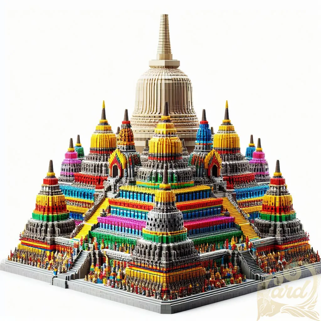 Lego Borobudur Temple