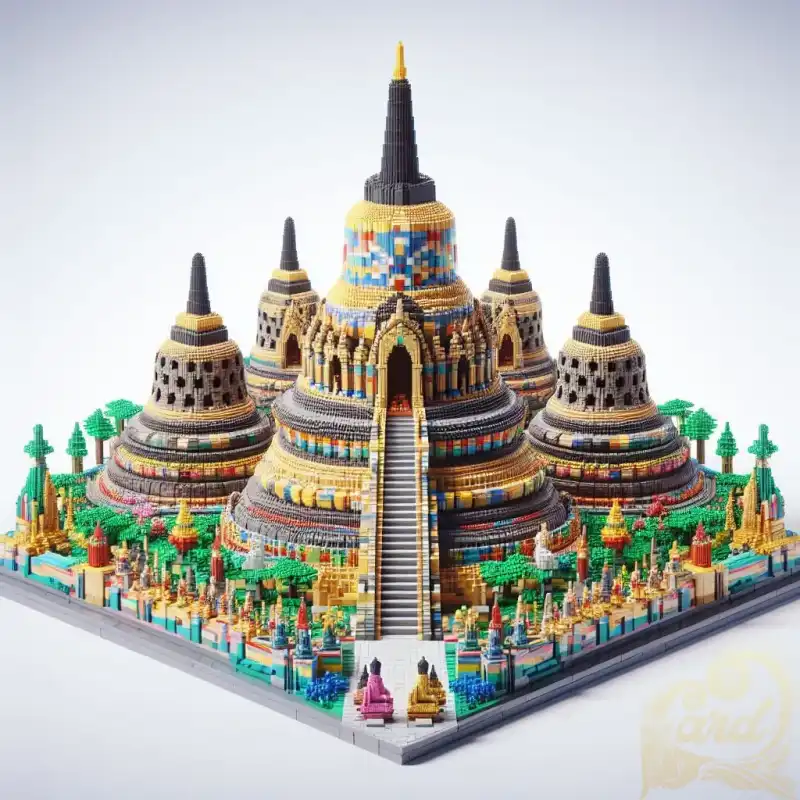 Lego Borobudur Temple