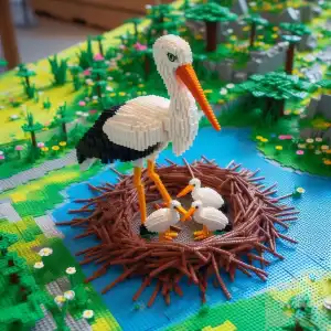 Lego Safari stork