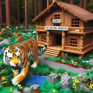 Lego Safari tiger