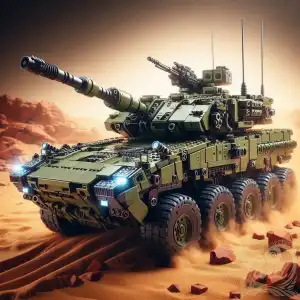 Lego tank Leopard