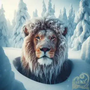 Lion in winter