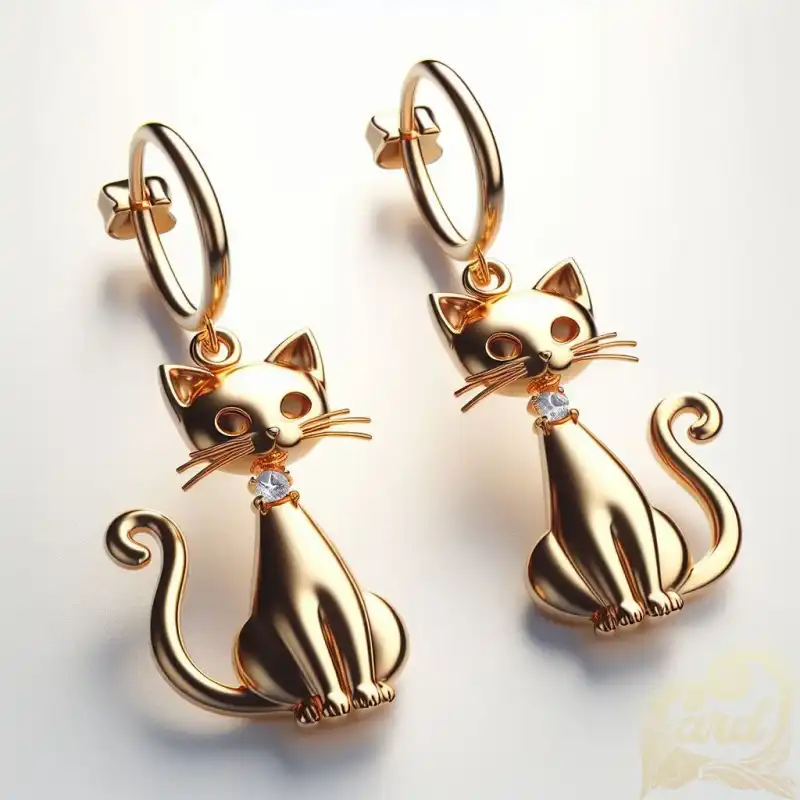 Little cat earrings
