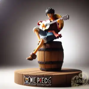 Luffy with guitar