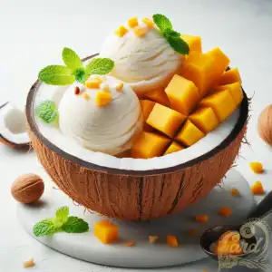 mango coconut ice cream