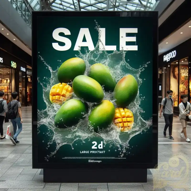 Mango fruit poster
