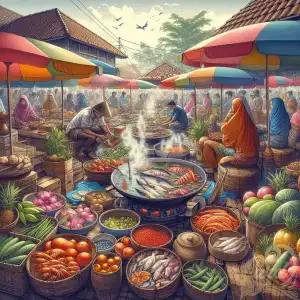 market in Manado