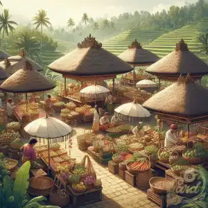 market in Ubud