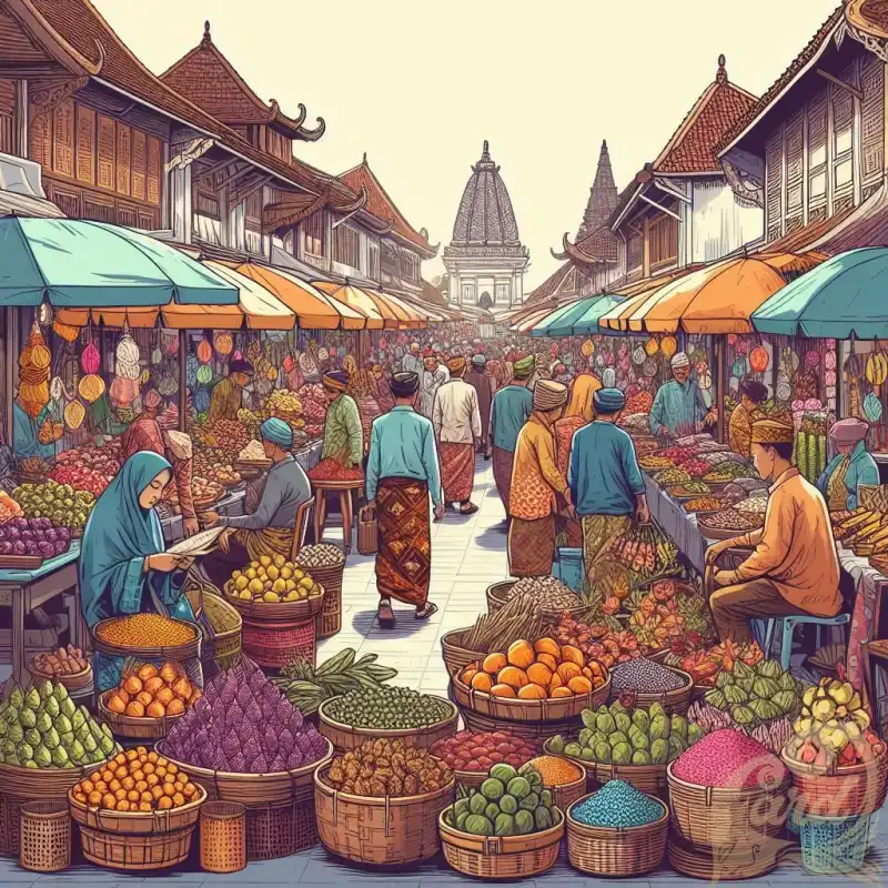 market in Yogyakarta