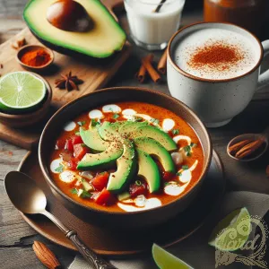 Mexican Tortilla Soup and Horchata