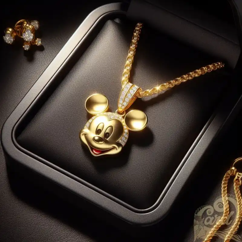 Mikey Mouse necklace