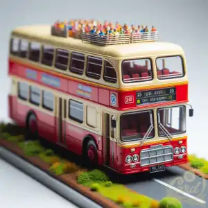 Miniatur Bus Tingkat
