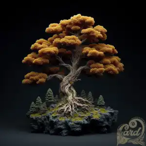 Miniatur Pohon Damar