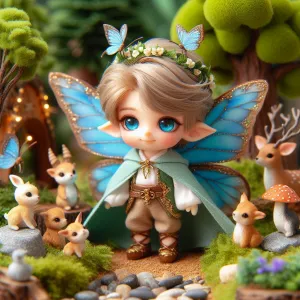 Miniature Butterfly Elf Prince