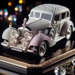 miniature diamond car