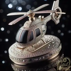miniature diamond helicopter