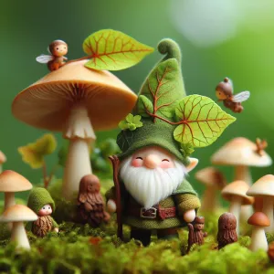 Miniature Leaf-Winged Gnome King